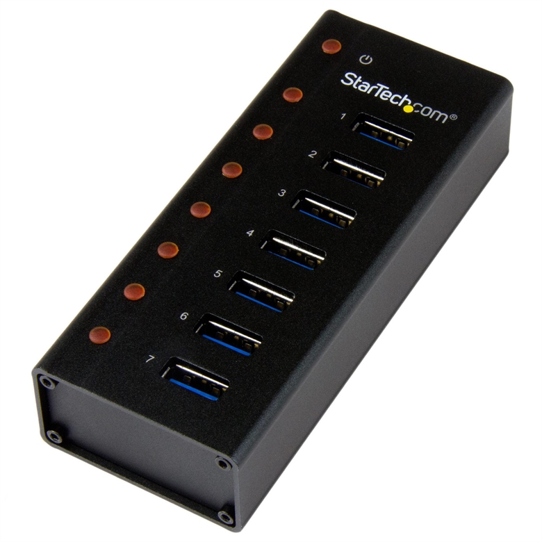 StarTech.com ST7300U3M 7 Ports USB HUB 3.0 Complete View