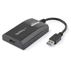 StarTech.Com USB32HDPRO - Video Adapter, USB 3.0 Male to HDMI Female, Up to 1920x1200p, 16cm, Black