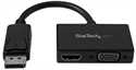 StarTech DP2HDVGA Cable de Video DisplayPort Macho a HDMI y VGA Hembra