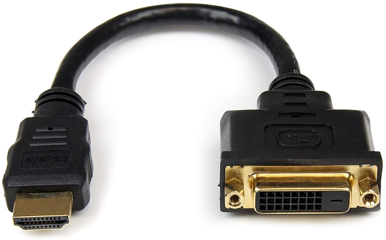 StarTech HDDVIMF8IN Video Cable HDMI Male to to DVI-D