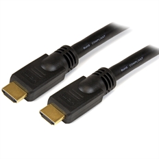 StarTech HDMM15M - Video Cable, HDMI Male to HDMI Male, Up to 3840 x 2160 at 30Hz, 15m, Black