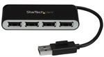 Startech ST4200MINI2 - Hub USB, 4 Puertos, USB 2.0, 480Mbps