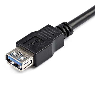 StarTech SuperSpeed Cable de Extensión USB 3.0 Vista Conector Hembra
