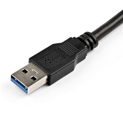 Adaptador USB 2.0 mini USB hembra a micro USB macho Negro