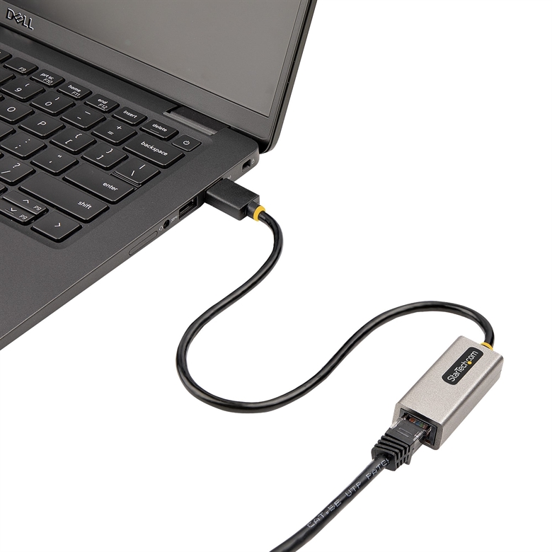 StarTech USB31000S2 - USB Network Adapter With Laptop View