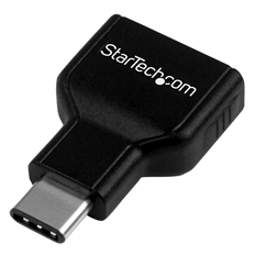 StarTech USB31CAADG - USB Adapter, USB Type-C Male to USB Type-A Female, USB 3.0, Black