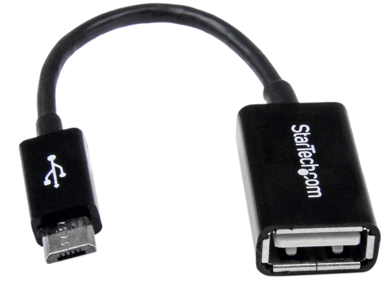 StarTech UUSBOTG USB OTG Adapter Micro USB Male to USB Type-A Female
