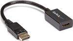 StarTech DP2HDMI2 - Video Adapter, DisplayPort Male to HDMI Female, Up to 1920 x 1200, 21cm, Black