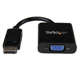 StarTech.com DP2VGA3 - Video Adapter, DisplayPort Male to VGA Female, Up to 1920 x 1200p, 10cm, Black