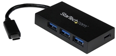 StarTech.com HB30C3A1CFB - USB Hub, 4 Ports, USB 3.0, 5Gbps