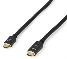 StarTech.com HDMM20MA - Active Video Cable, HDMI male to HDMI male, Up to 4096 x 2160p at 24Hz, 20m, Black