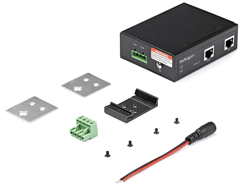Startech.com POEINJ30W PoE+ Injector Package Contents