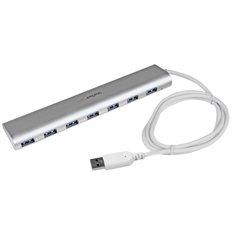 StarTech.com ST73007UA - USB Hub, 7 Ports USB 3.0, 5Gbps