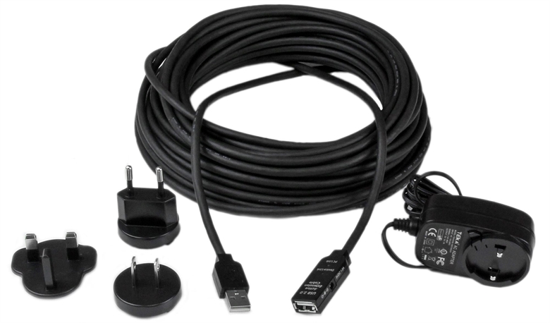StarTech.com USB2AAEXT15M Cable de Extensión USB Activo Contenido de la Caja
