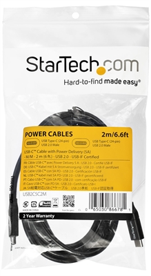 StarTech.com USB2C5C2M USB Cable Package