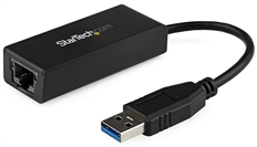 StarTech.com USB31000S - Adaptador de Red USB, USB 3.0, Ethernet, Hasta 5Gbps