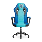 Xtech Stitch - Blue Gaming Chair, PVC, Adjustable Seat Height, Fixed Armrest