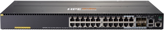 SWITCH Aruba 2930M 24G PoE with 1slot Front VIew 1