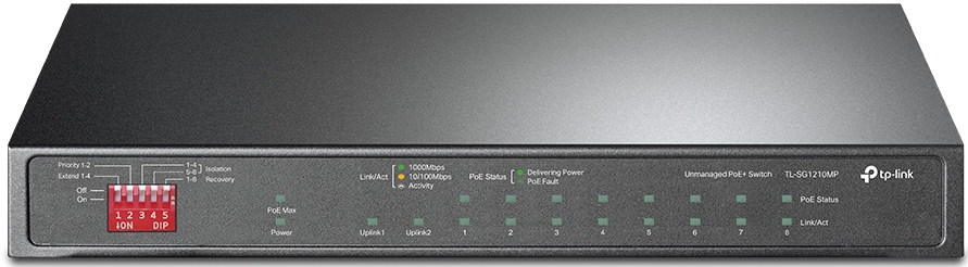 TP Link TL-SG1210MP en Panamá | Pana Compu