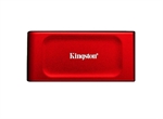 Kingston XS1000  - Disco Duro Externo, 1TB, Rojo, SSD, USB-C 3.2 Gen 2