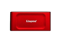 Kingston XS1000  - External Hard Drive, 1TB, Red, SSD, USB-C 3.2 Gen 2