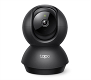 TP-Link Tapo  - 1080p Home Security Camera with Infrared Night Vision Technology, Pan/Tilt Lens, AI Detection, Siren Alert, Two-Way Audio, MicroSD Slot, 2.4GHz Wi-Fi, White
