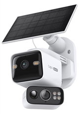 TP-Link Tapo C645D KIT - 2K Dual-Lens Wi-Fi Security Camera Kit, Solar Panel, 360 Coverage, AI Detection, Color Night Vision, IP65
