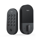 TP-Link Tapo DL100 - Cerradura Inteligente Wi-Fi, Teclado Numérico, Bluetooth, Control Remoto, Negro