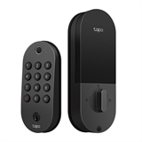 TP-Link Tapo DL105 - Cerradura Inteligente Wi-Fi, Lector de Huella Dactilar, Teclado Numérico, Bluetooth, Negro