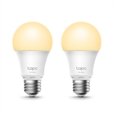 TP-Link Tapo L510E - Bombilla LED Inteligente, Luz Cálida, 806 Lúmenes, WiFi 2.4GHz, 8.7W, 2 Unidades