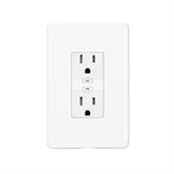 TP-Link Tapo P210M - Enchufe Inteligente Empotrable, 2 Salidas, Monitorización de Energía, Matter, Wi-Fi 2.4GHz, Blanco