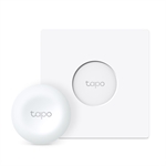 TP-Link Tapo S200D - Botón Regulador de Intensidad Inteligente, Blanco, Inalámbrico, con Placa de Pared