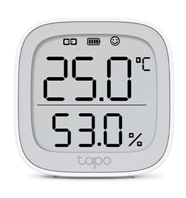 Tapo T315 Monitor Inteligente de Temperatura y Humedad-Vista Frontal