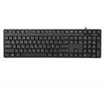 Targus AKB30ES - Standard Keyboard, Wired, USB, Spanish, Black