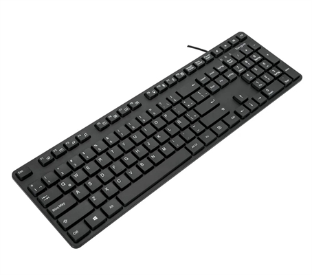 Targus AKB30ES - Keyboard side view
