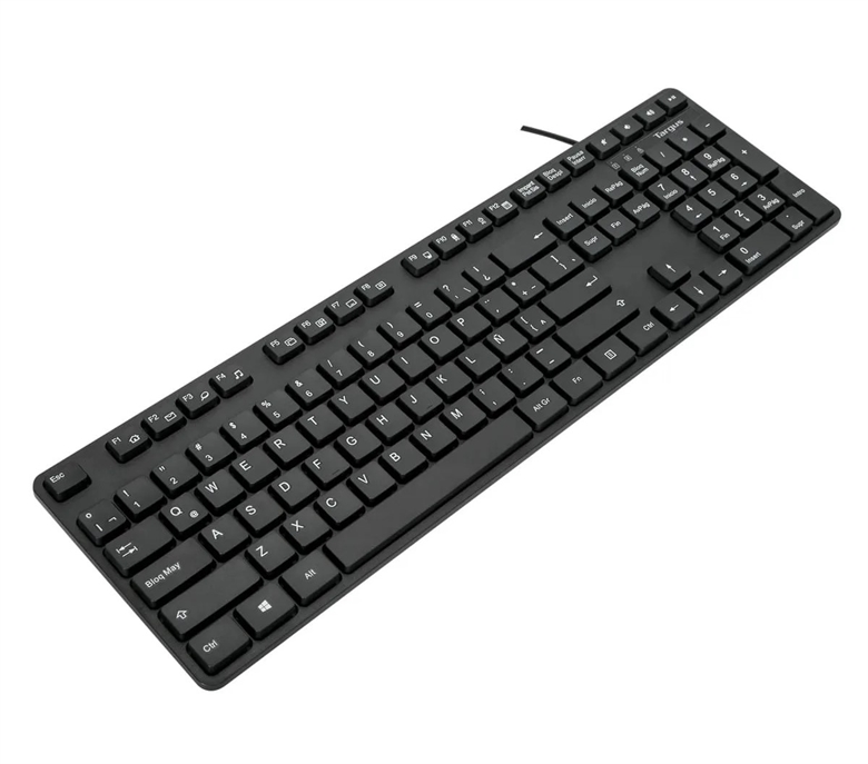 Targus AKB30ES - Keyboard side view
