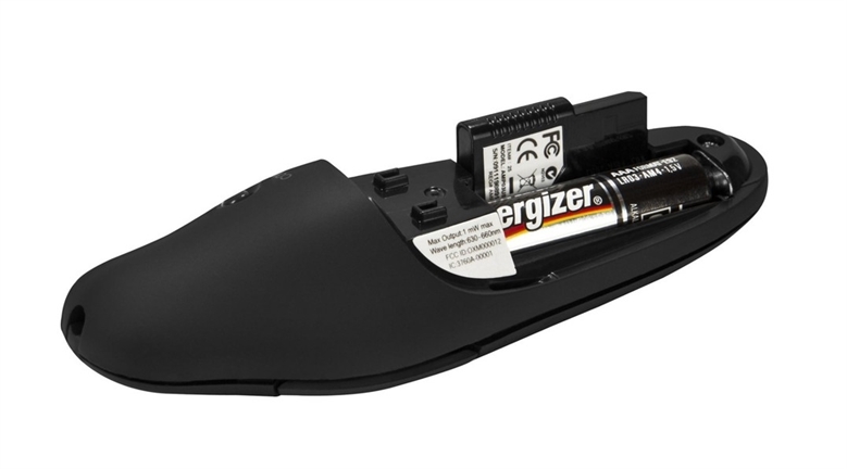 Targus-AMP16US-Wireless presenter 15mt black back view