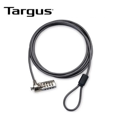 Targus Cable Lock -T-Lock reiniciable, negro