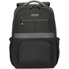  Targus Exhibition TBB942GL  - Mochila Targus Para Laptop 15.6", Diseño TSA Abre Plano, Negro 