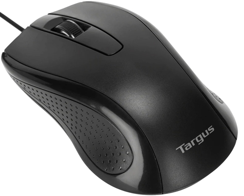 TARGUS MOUSE USB OPTICAL 3 BUTTON Front View 1