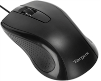 Targus AMU81USZ  - Wired USB Optical Mouse, 1000 DPI, Black