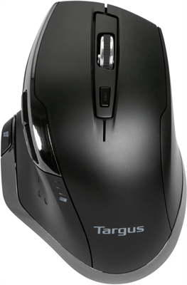 TARGUS MOUSE WIRELESS ANTIMICROBIAL BLK Front View 1
