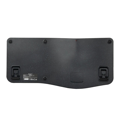 Vista posterior del teclado inalámbrico ergonómico y sostenible Targus EcoSmart
