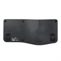 Vista posterior del teclado inalámbrico ergonómico y sostenible Targus EcoSmart