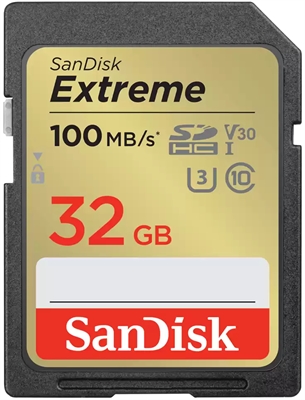 Tarjeta SanDisk Extreme SD 32GB