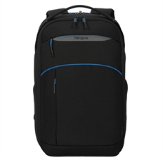 Targus Coastline EcoSmart - Mochila para Laptop 15" - 16", Negro, Plástico Reciclado Ocean-Bound, 22L