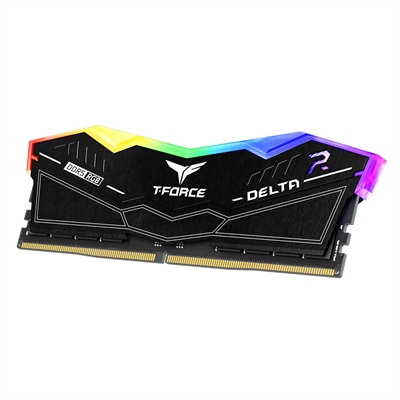 TEAMGROUP DELTA RGB BLACK - RAM FF3D532G5200HC40C01 side view