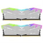 TeamGroup Delta RGB ECO - RAM Memory Module, 32GB(2x16GB), 288-pin DDR5 UDIMM, For Desktops, 6000MHz, CL38