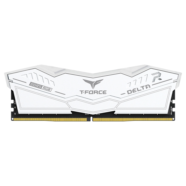 TEAMGROUP T-Force Delta RGB White - RAM front view