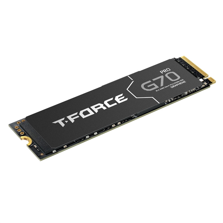 TeamGroup T-Force G70 Pro - SSD side view